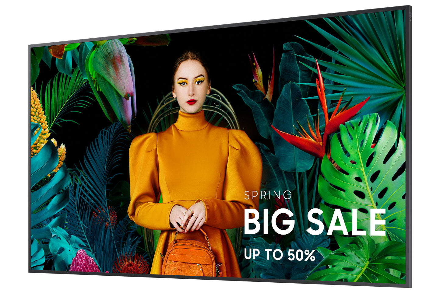 SAMSUNG QHC Series - 43 inch - 4K Professional Smart Signage Display - 24/7