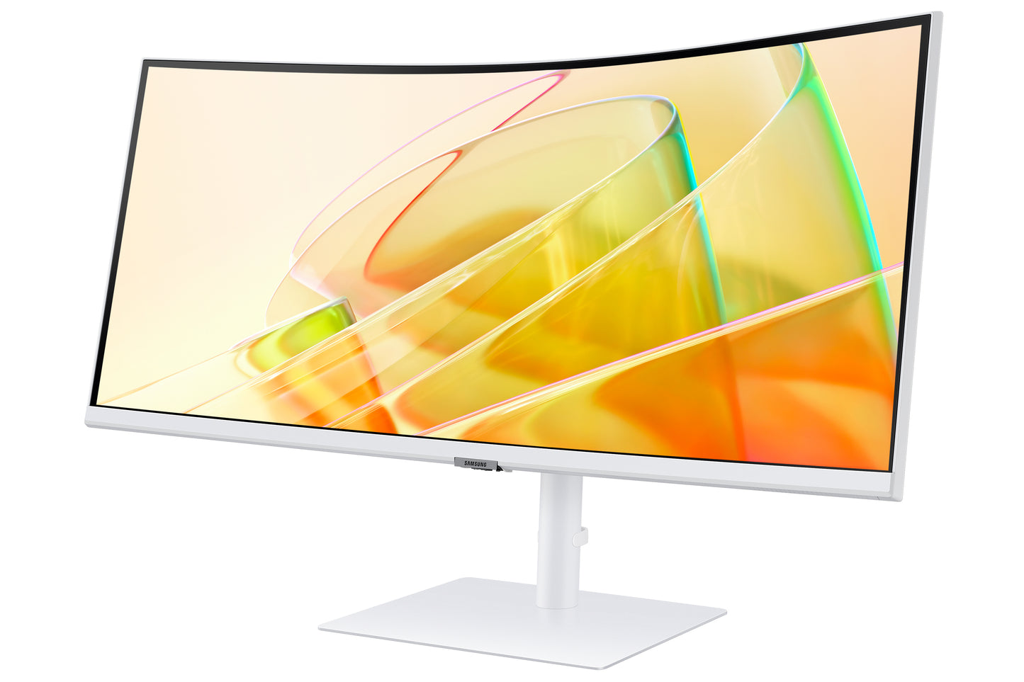 SAMSUNG ViewFinity S6 - 34 inch Curved - UltraWide Quad HD VA LED Monitor - 3440x1440 - HAS / RJ45 / TB / Speakers