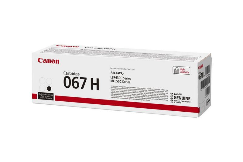 CANON 067H high capacity for i-SENSYS MF651Cw black