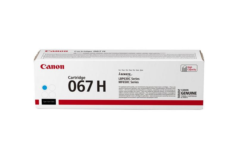 CANON 067H high capacity for i-SENSYS MF651Cw cyan