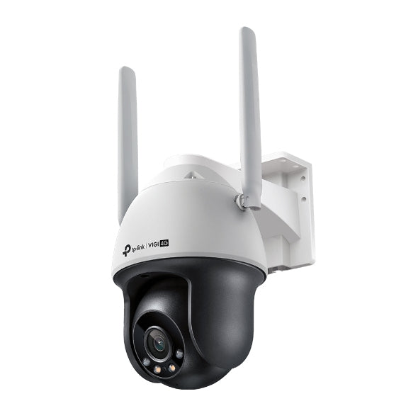 TP-LINK VIGI - 4MP 4G LTE Full-Color Wi-Fi Pan/Tilt Network Camera - 4 mm Fixed Lens