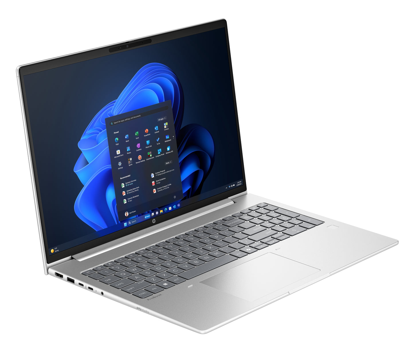 HP INC. ProBook 4 G1i 16 - 16 inch - Intel Core Ultra 5 225U - 16GB RAM - 512GB SSD - Windows 11 Pro - QWERTY US