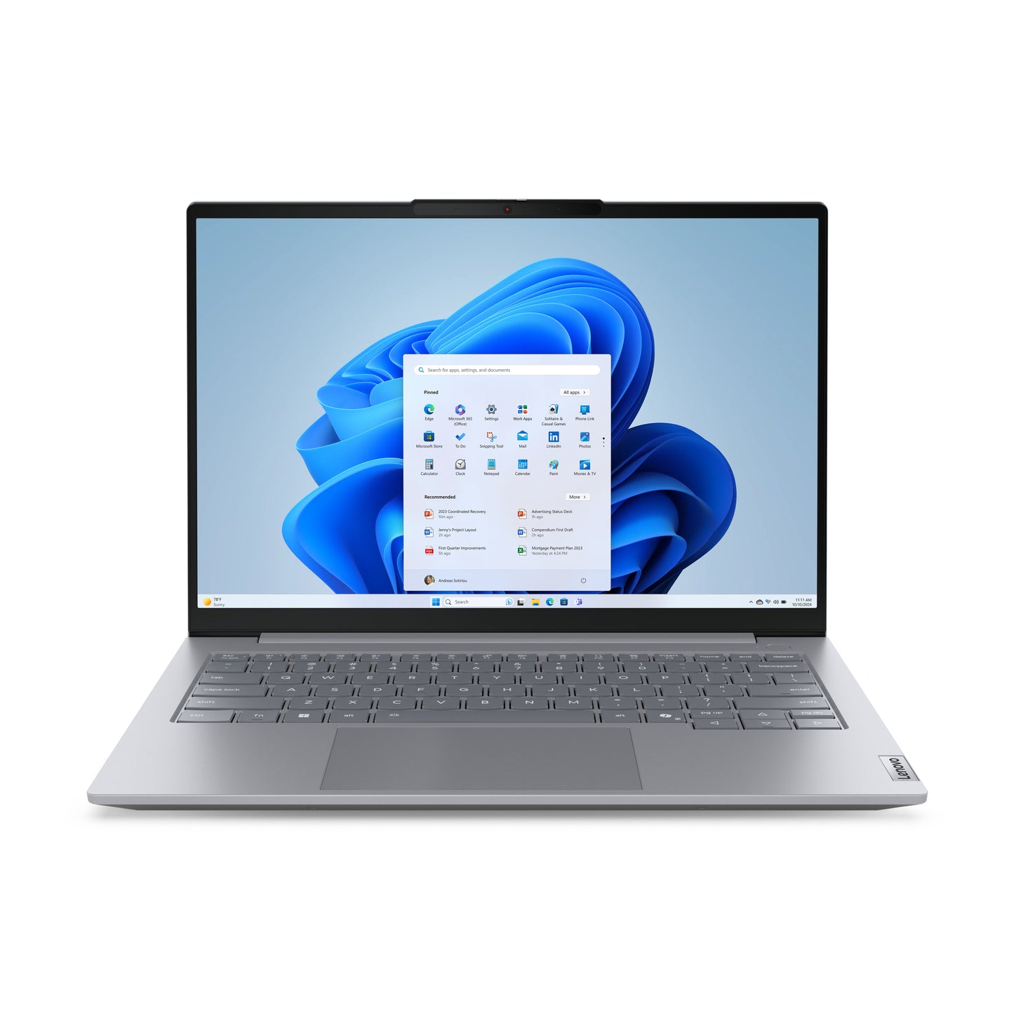 LENOVO ThinkBook 14 G8 IAL - 14 inch - Intel Core Ultra 5 225U - 16GB RAM - 512GB SSD - Windows 11 Pro