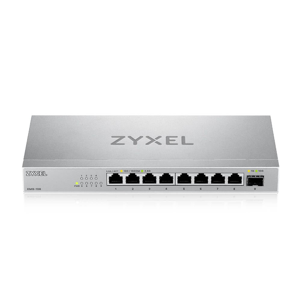 ZYXEL 8-Port 2.5G Multi-Gig Unmanaged Switch with 1 x 10G SFP+