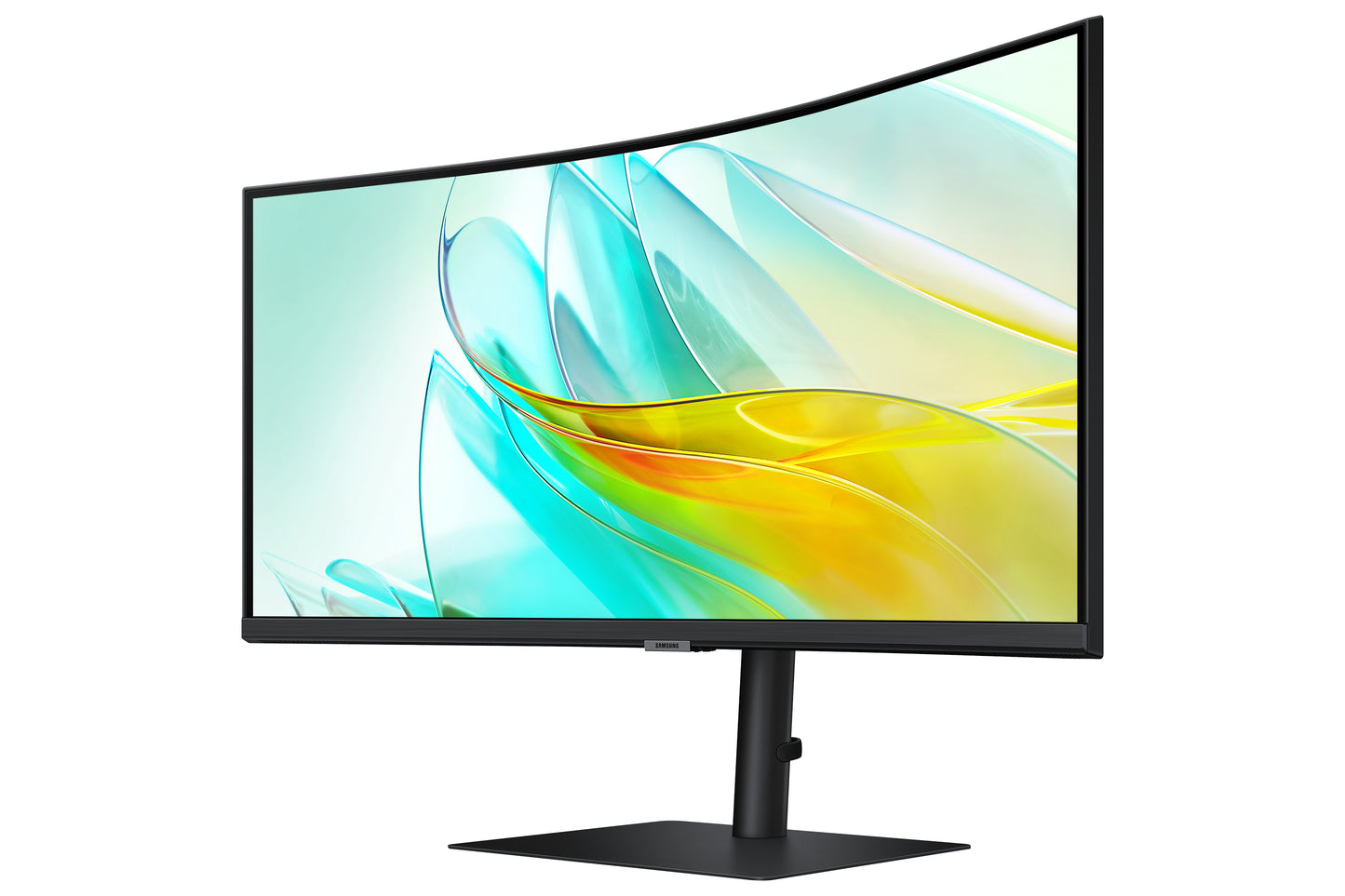 SAMSUNG ViewFinity S6 - 34 inch Curved - UltraWide Quad HD VA LED Monitor - 3440x1440 - HAS / RJ45 / USB-C