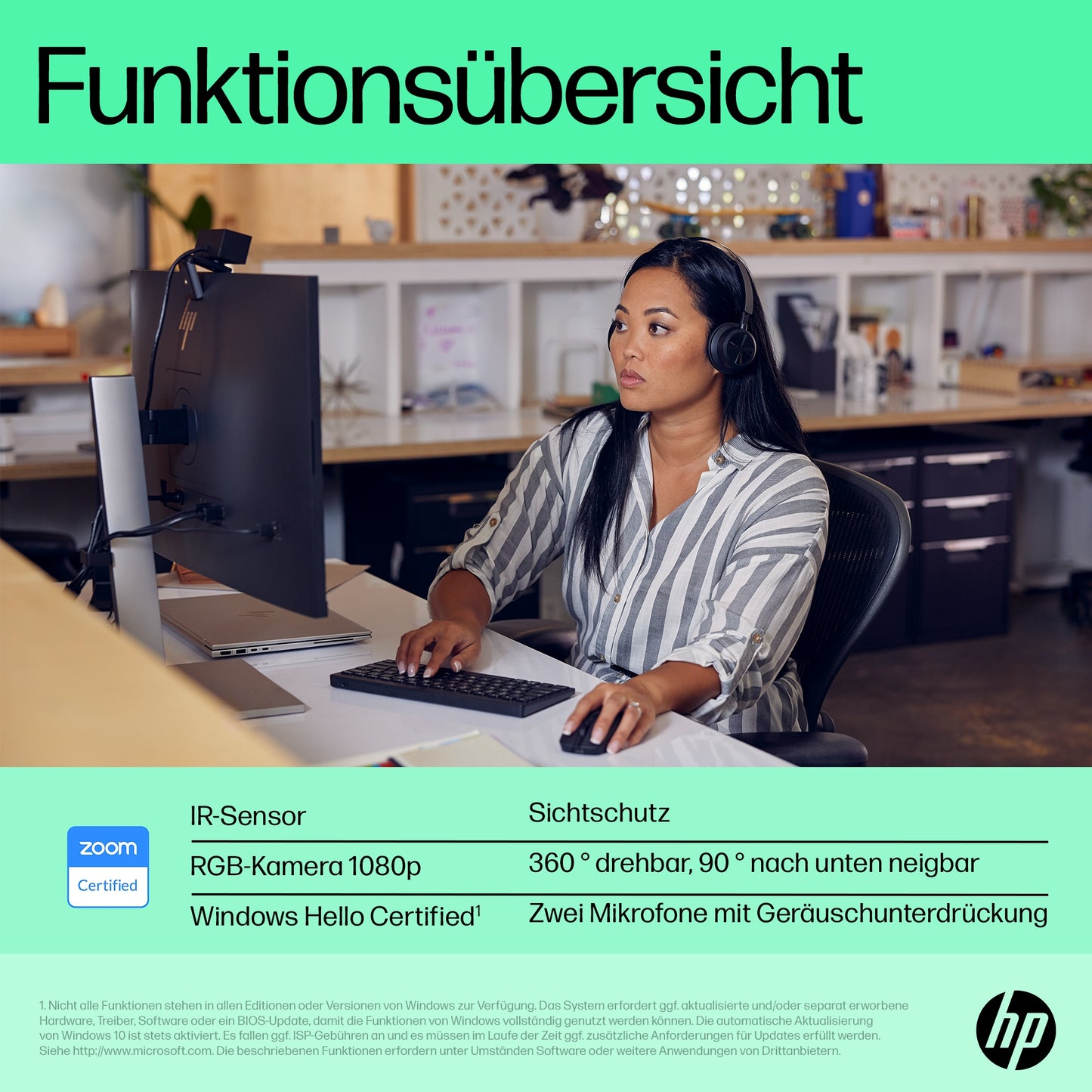 HP INC. 625 FHD Webcam (6Y7L1AA)
