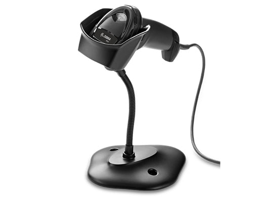 ZEBRA DS2208-SR - 1D/2D Imager - USB - Black (Kit includes Scanner, Stand & USB Cable)