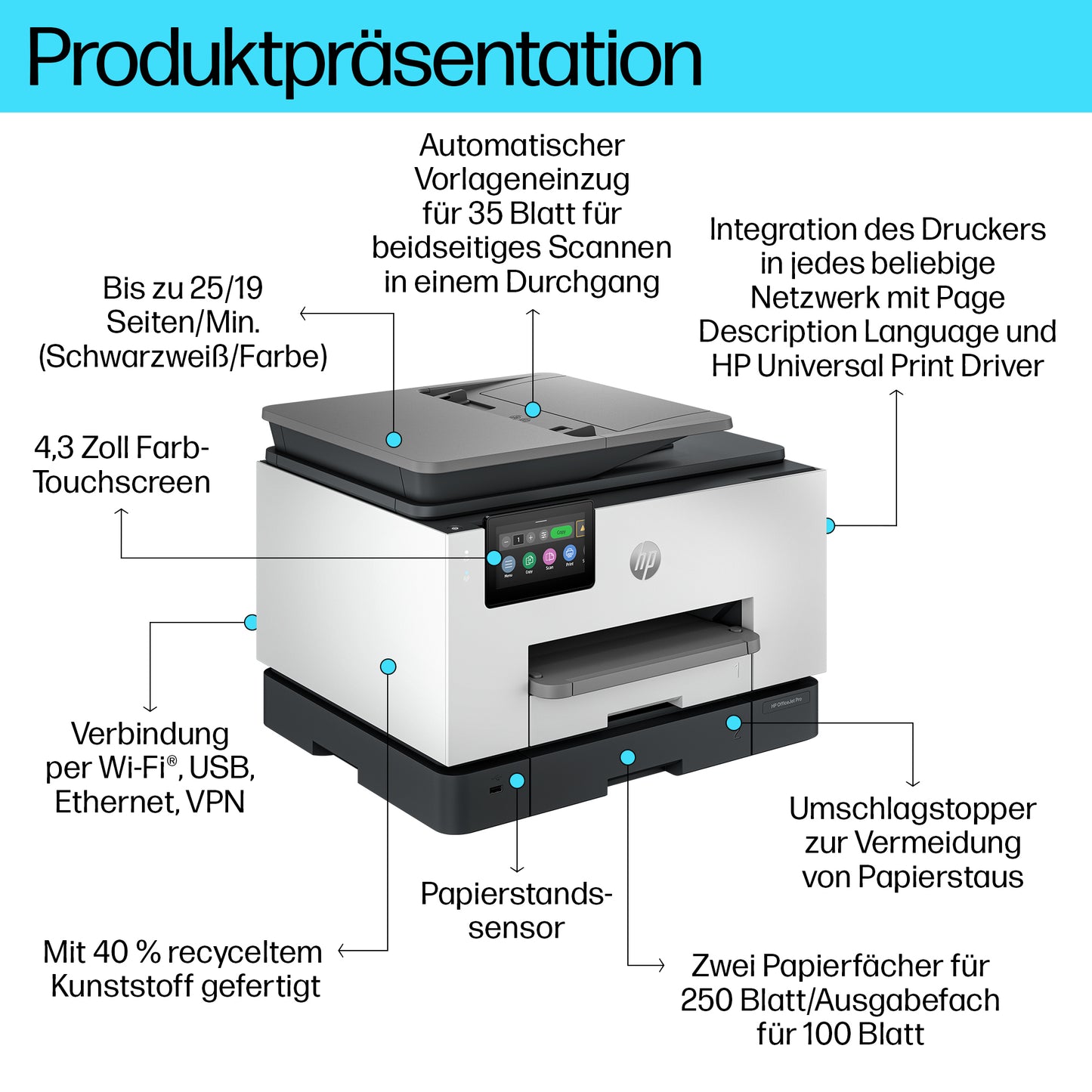 HP INC. OfficeJet Pro 9130b All-in-One Printer