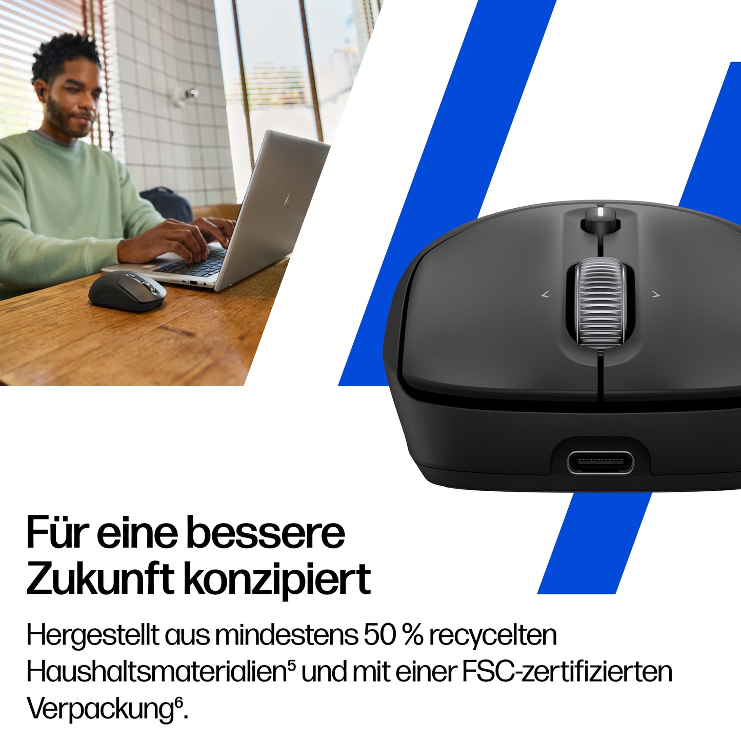 HP INC. 705 Rechargeable Wireless Mouse (AZ7B1AA)