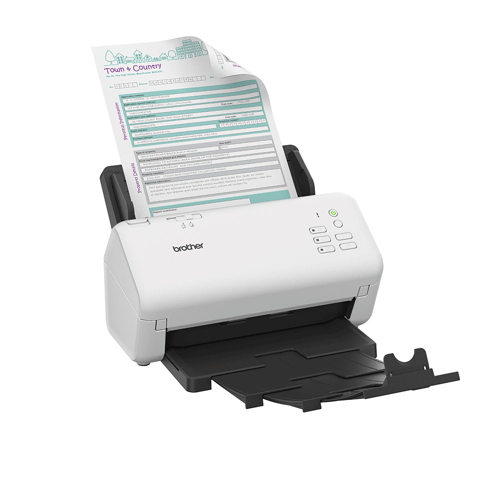 BROTHER DS-4300N - Network Desktop Scanner - RJ45 / USB