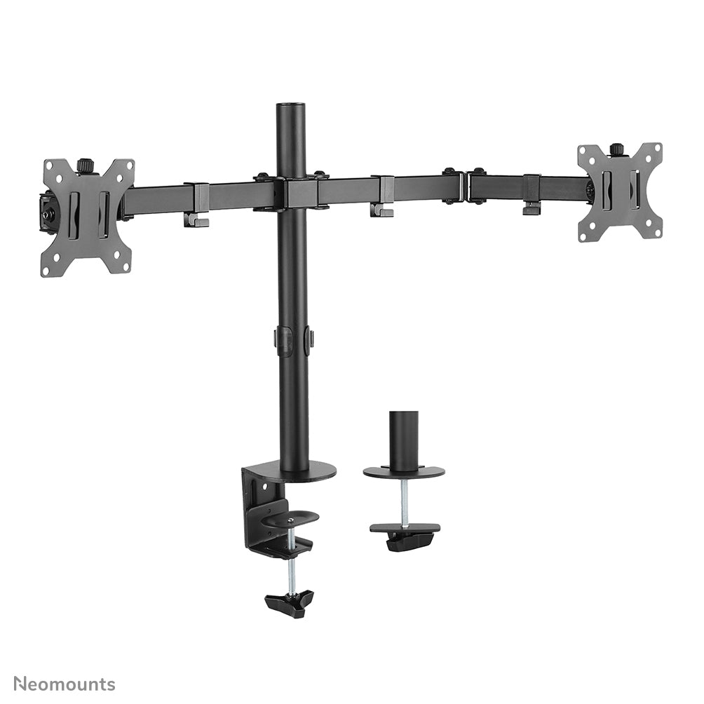 NEOMOUNTS Dual Monitor Arm - 10-32 inch - 0-8 kg - Black