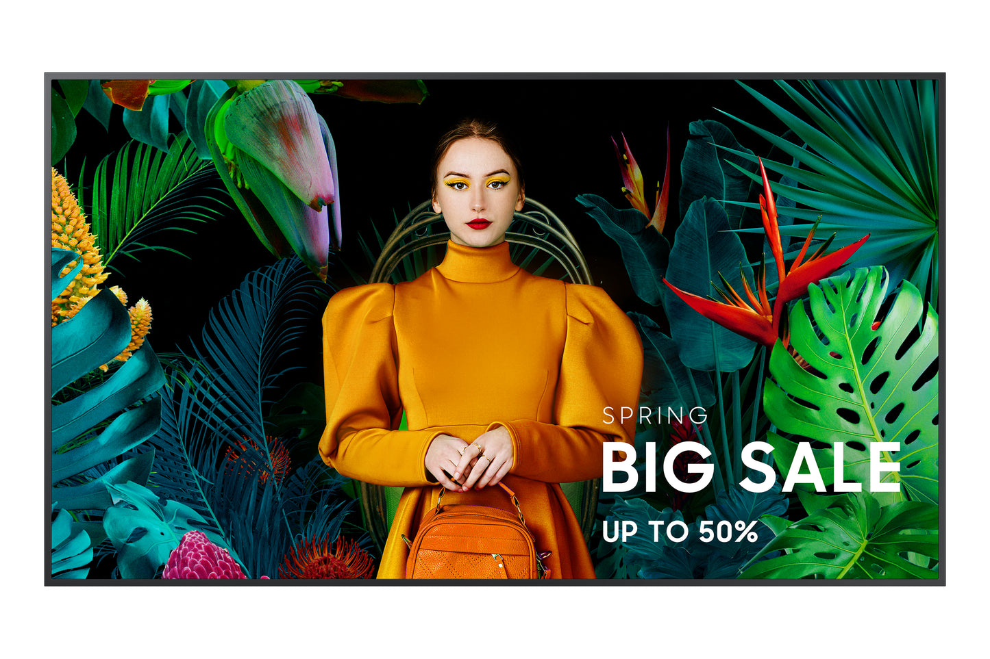 SAMSUNG QHC Series - 43 inch - 4K Professional Smart Signage Display - 24/7