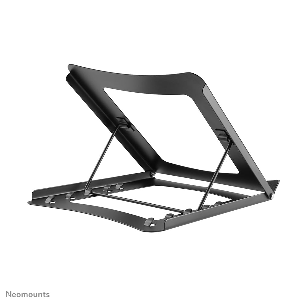 NEOMOUNTS Laptop Stand - 10-16inch - Max 5 kg - 5 Height Positions - Foldable - Compact - Universal - Black