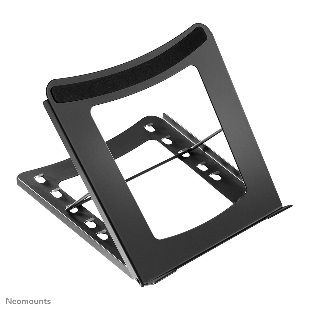 NEOMOUNTS Laptop Stand - 10-16inch - Max 5 kg - 5 Height Positions - Foldable - Compact - Universal - Black