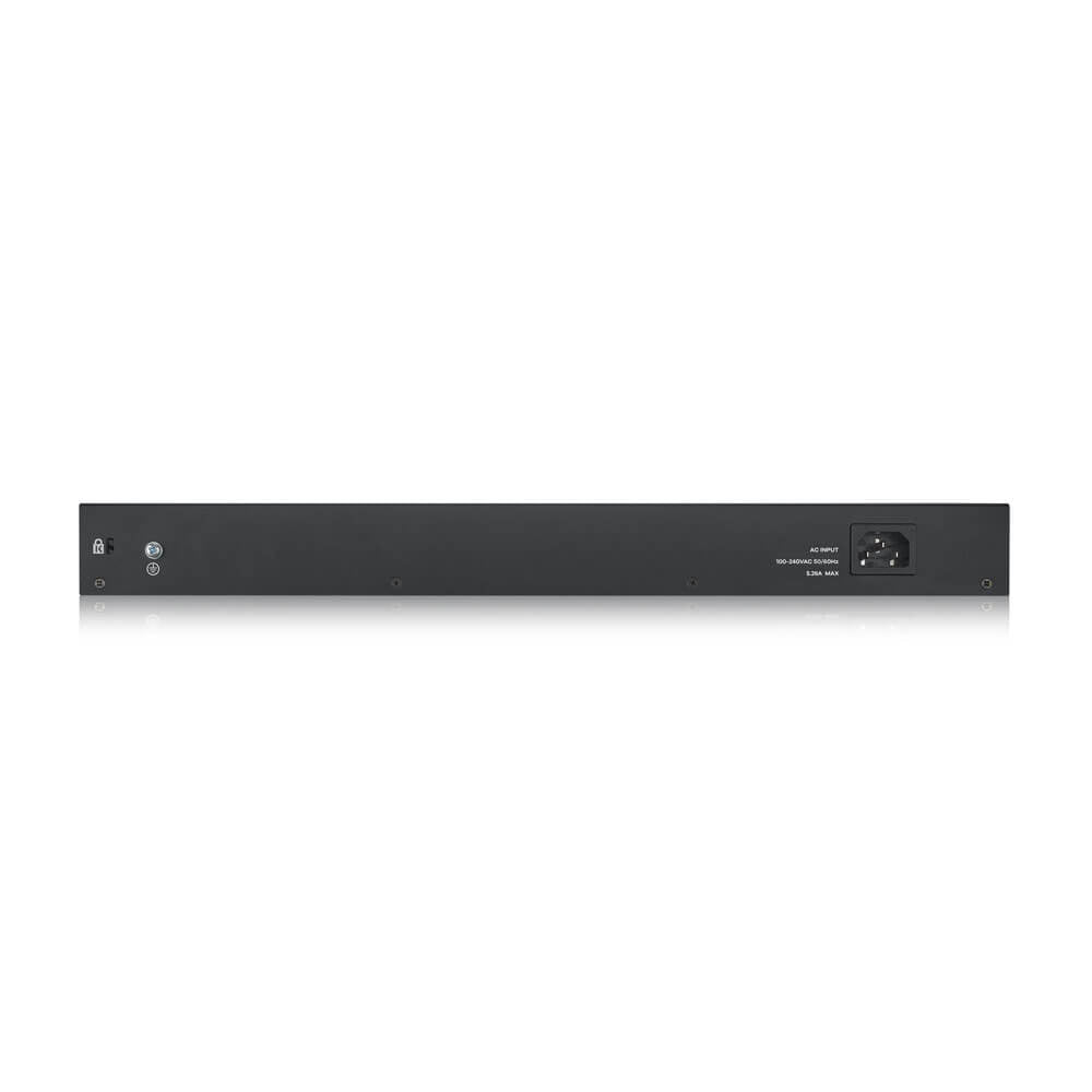 ZYXEL 24-Port Gigabit Smart Managed PoE+ Switch - 375W - NebulaFlex Cloud