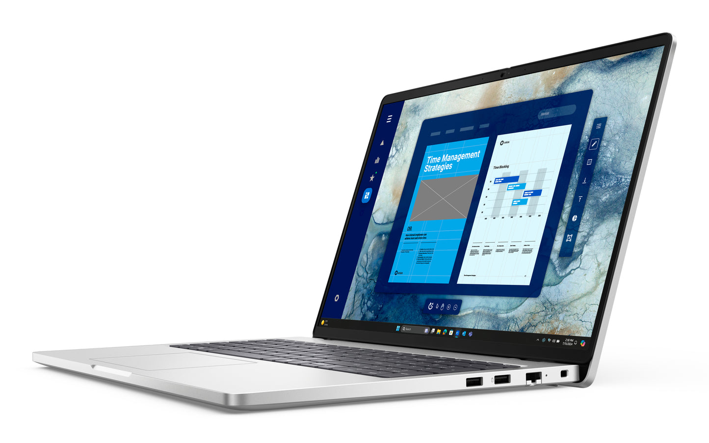 DELL Pro 16 - PC16250 - 16 inch - Intel Core Ultra 7 255U - 16GB RAM - 512GB SSD - Windows 11 Pro - NO AC ADAPTER