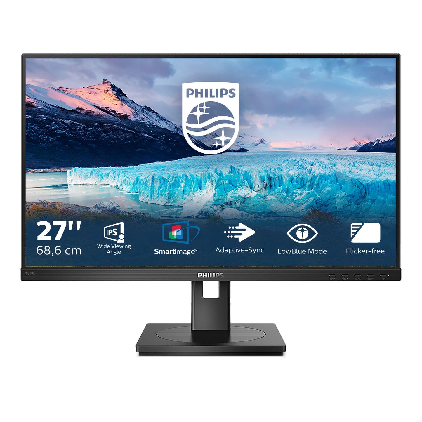 PHILIPS S-Line - 27 inch - Full HD IPS LED Monitor - 1920x1080 - Pivot / HAS