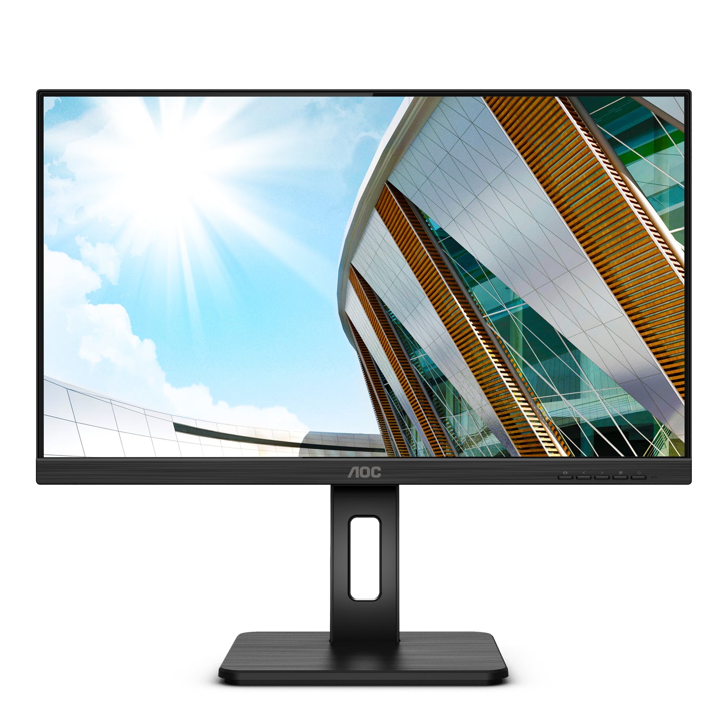 AOC P2 Series - 24 inch - Quad HD IPS LED Monitor - 2560x1440 - Pivot - HAS