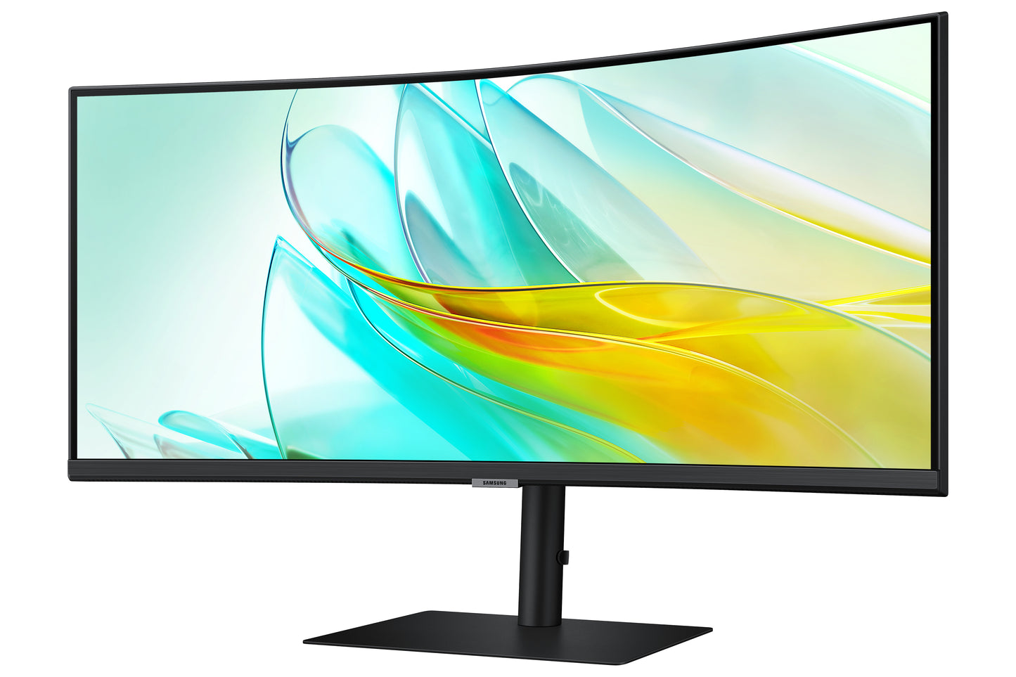 SAMSUNG ViewFinity S6 - 34 inch Curved - UltraWide Quad HD VA LED Monitor - 3440x1440 - HAS / RJ45 / USB-C