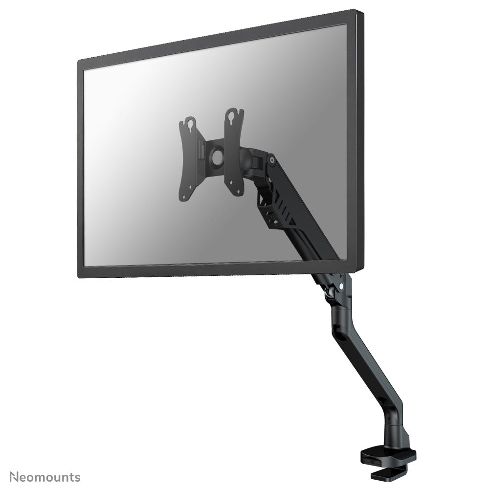 NEOMOUNTS Single monitor arm - 10-32 inch - 2-8 kg - gas spring - 170 degrees - Topfix - Black