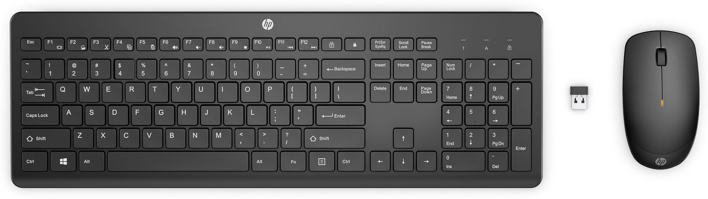 HP INC. 235 Wireless Mouse and Keyboard Combo (1Y4D0UT) - QWERTY