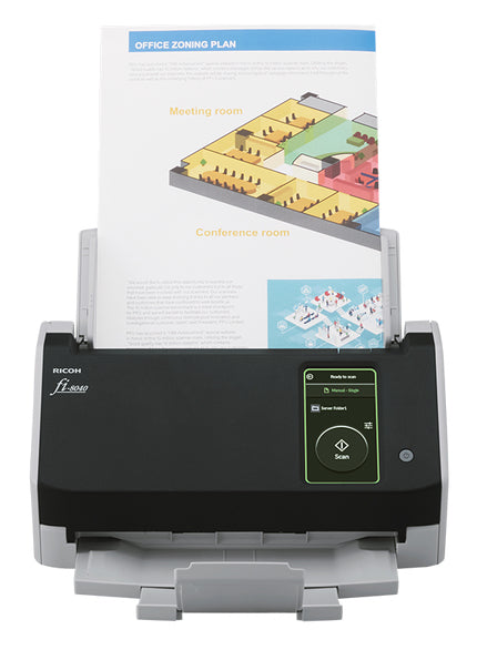 RICOH FI-8040: Duplex - A4 - ADF 80ipm - 40 ppm - USB 3.2/LAN