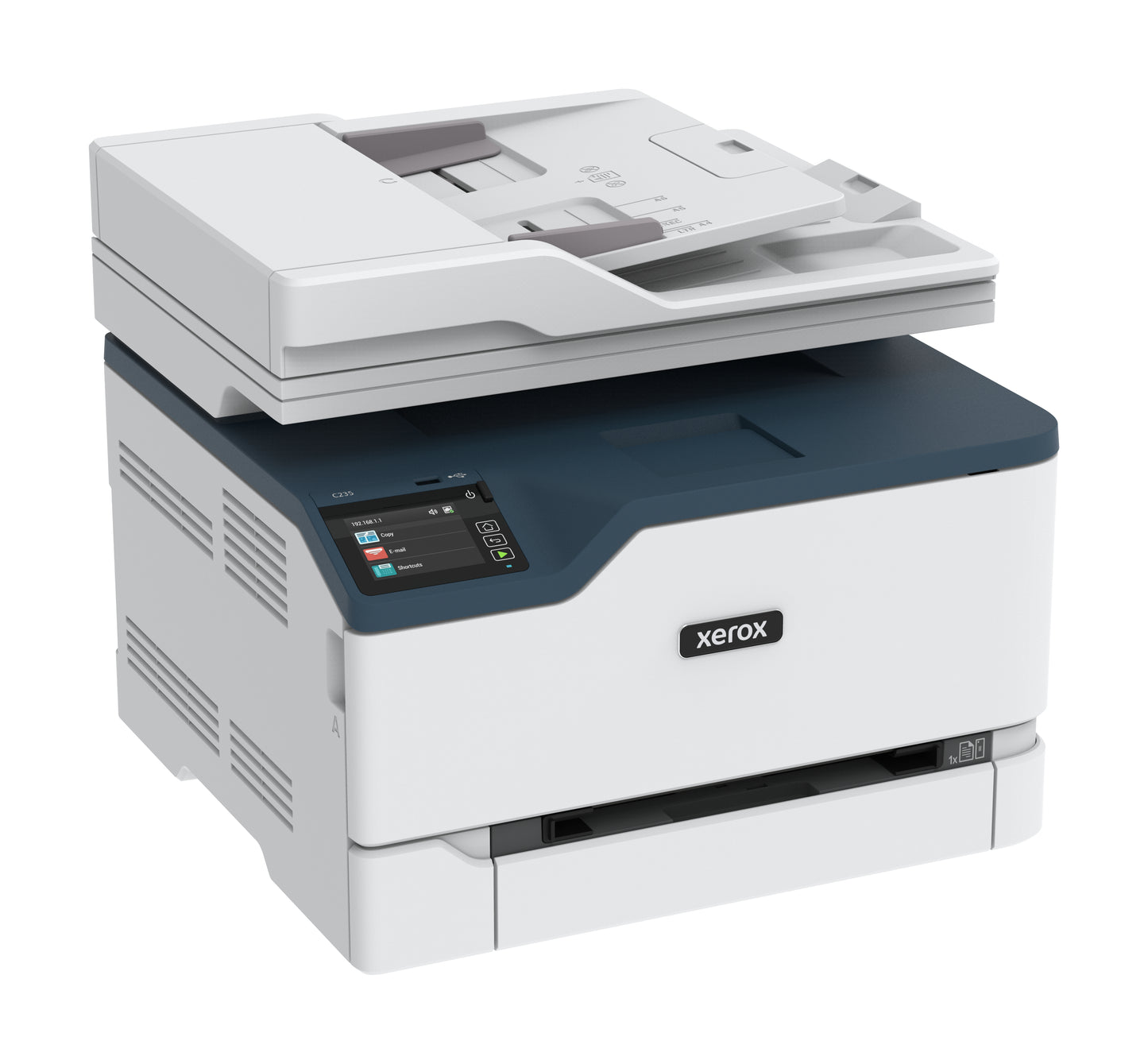 XEROX C235 - Multifunction Printer - Wireless - Duplex Copy - Print - Scan - Fax - A4 - 22ppm - 2 Trays