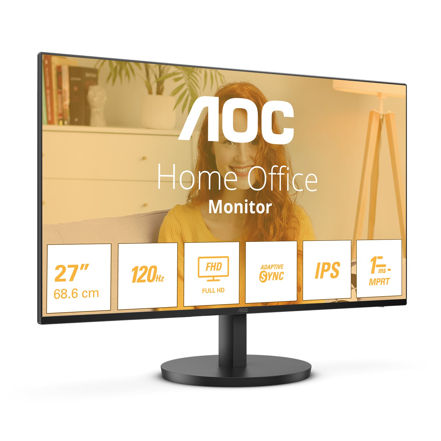 AOC B3 Series - 27 inch - Full HD IPS LED Monitor - 1920x1080
