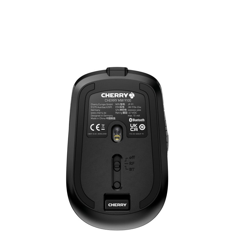 CHERRY MW 9100 - Mouse - Wireless - Black