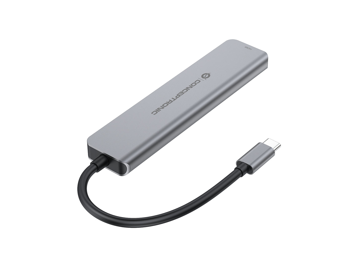 CONCEPTRONIC 6-in-1 Docking Station USB 3.2 Gen 1 - HDMI - USB-A 5Gbps x 2 - USB-C 5Gbps x 2 - 100W USB PD
