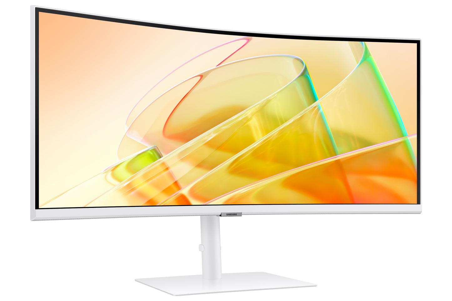 SAMSUNG ViewFinity S6 - 34 inch Curved - UltraWide Quad HD VA LED Monitor - 3440x1440 - HAS / RJ45 / TB / Speakers