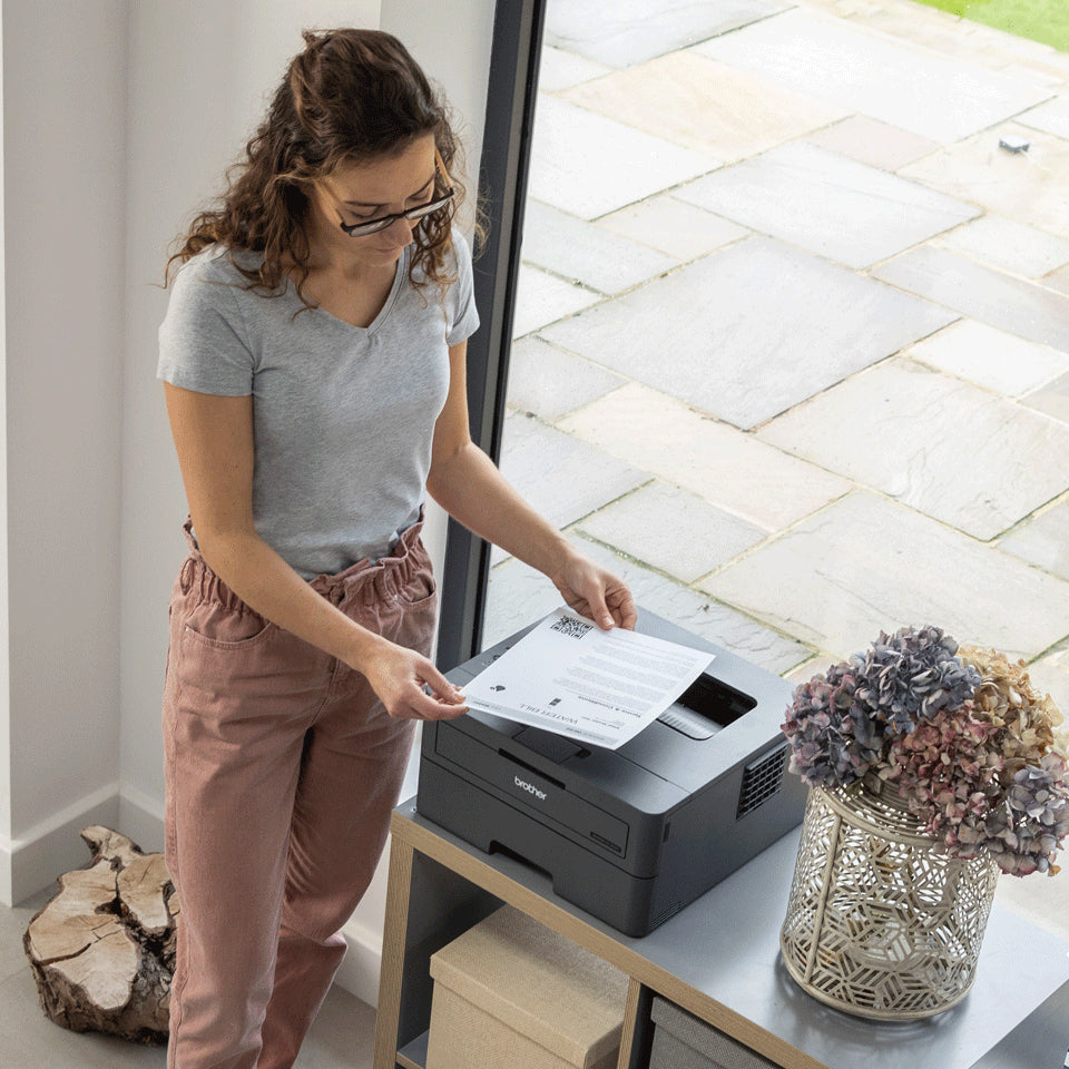 BROTHER HL-L2400DWE - Compact A4 Mono Laser Printer - WiFi / USB