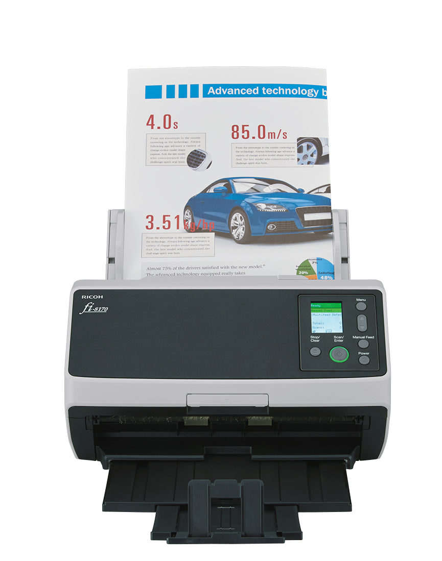 RICOH FI-8170: Duplex - A4 - ADF 100 - 70 ppm - USB 3.2/LAN