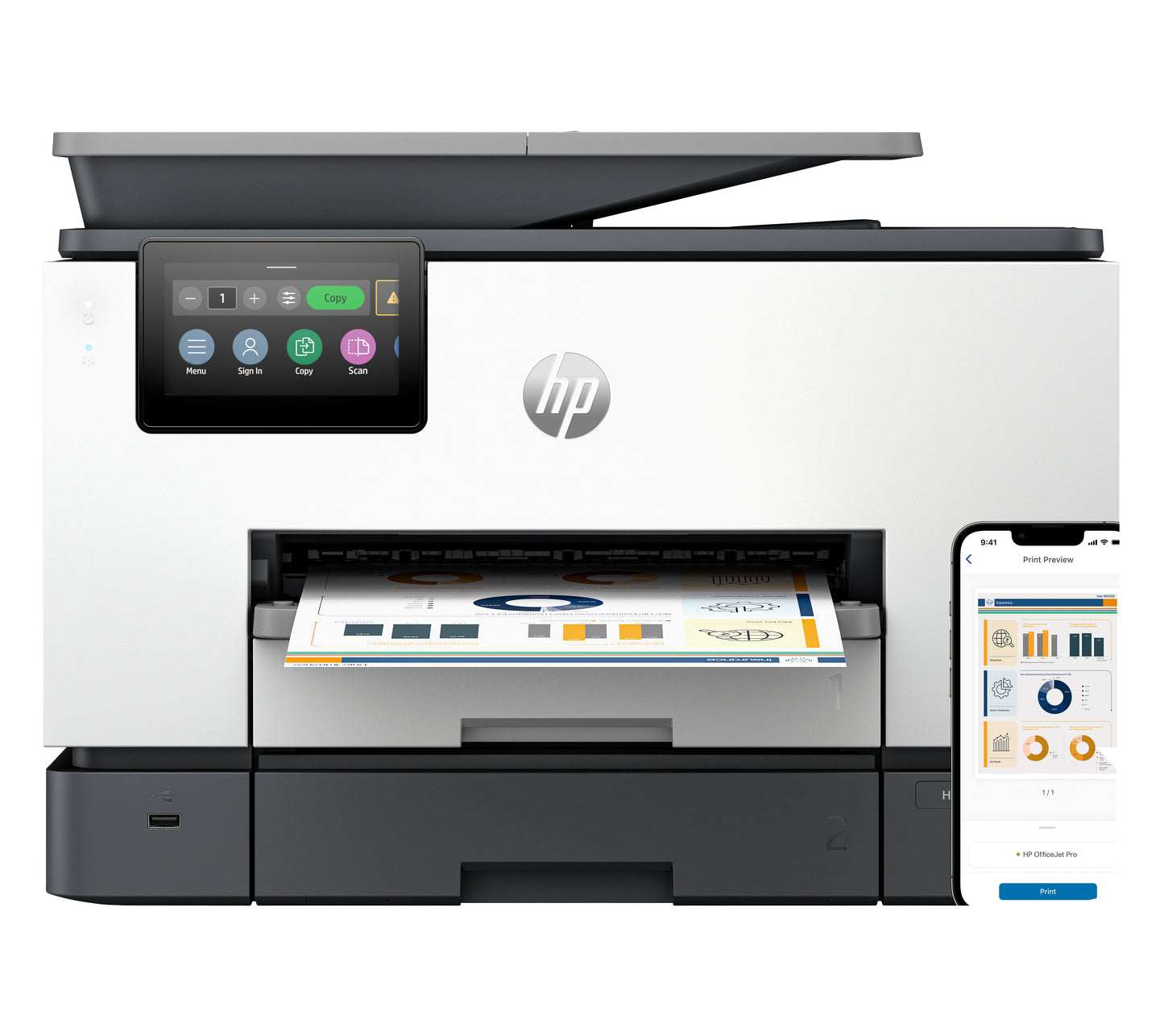 HP INC. OfficeJet Pro 9130b All-in-One Printer