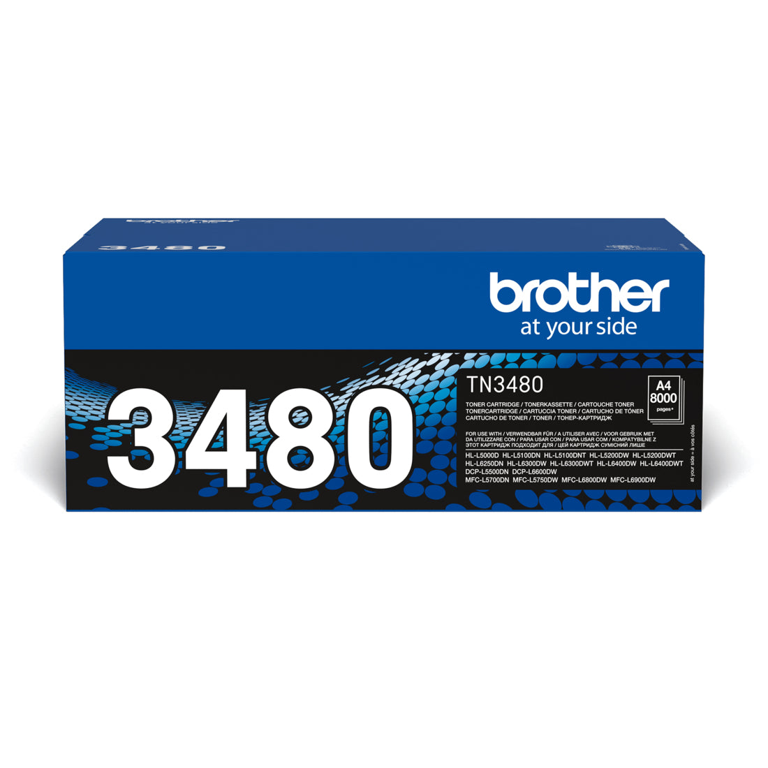 BROTHER TN3480 Toner Cartridge Black High Yield