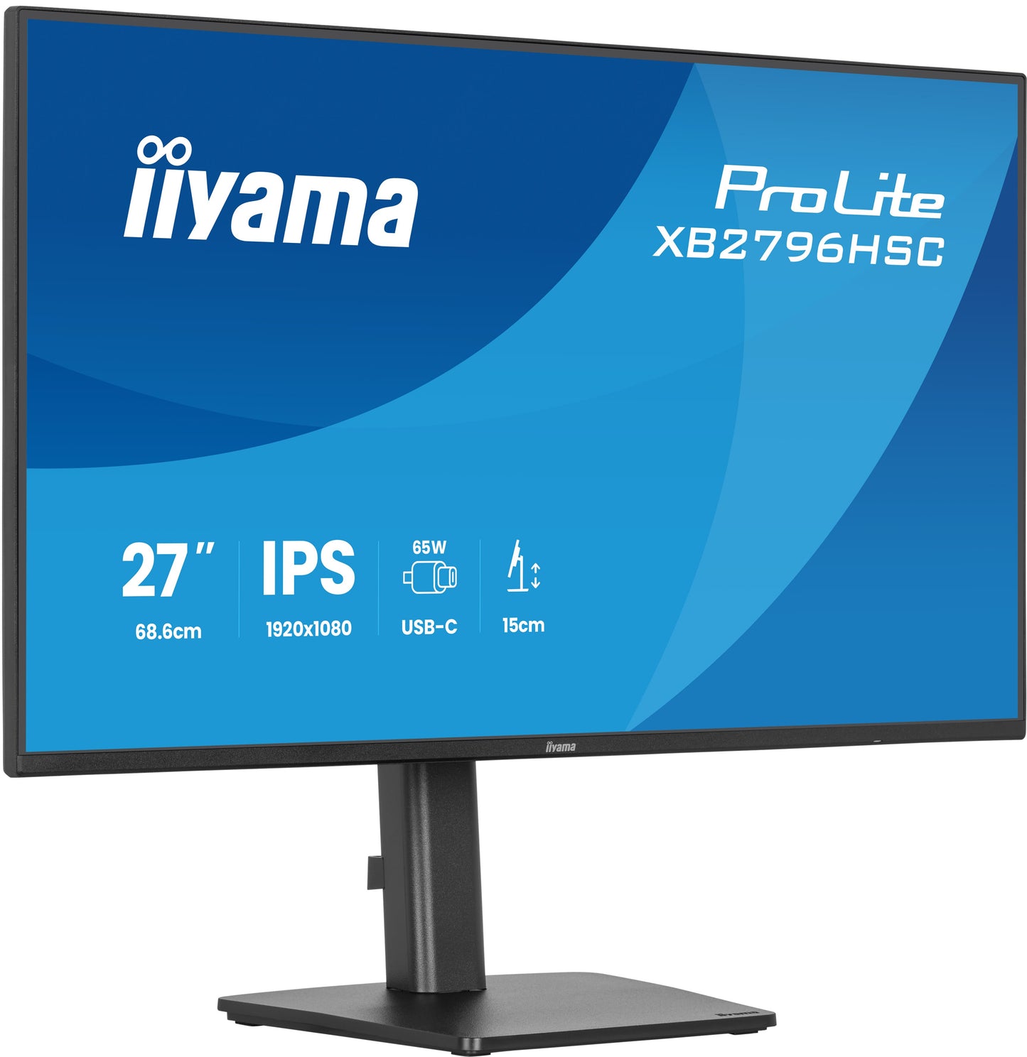 IIYAMA ProLite 27 inch - Full HD IPS LED Monitor - 1920x1080 - HAS / Pivot