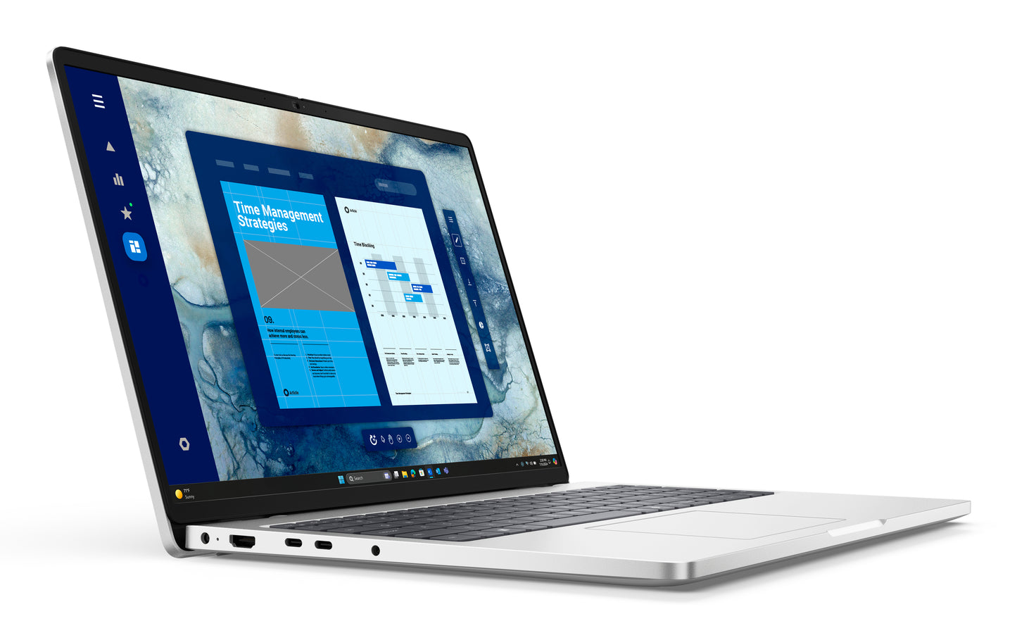 DELL Pro 16 - PC16250 - 16 inch - Intel Core Ultra 7 255U - 16GB RAM - 512GB SSD - Windows 11 Pro - NO AC ADAPTER