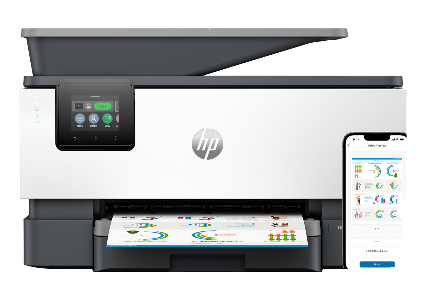 HP INC. OfficeJet Pro 9120b All-in-One Printer