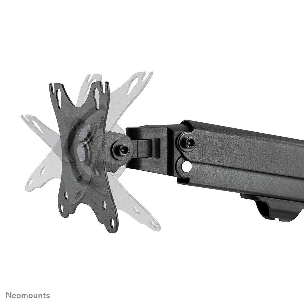 NEOMOUNTS Single Monitor Arm - 17-27inch - 2-7 kg - Coil Spring - Black