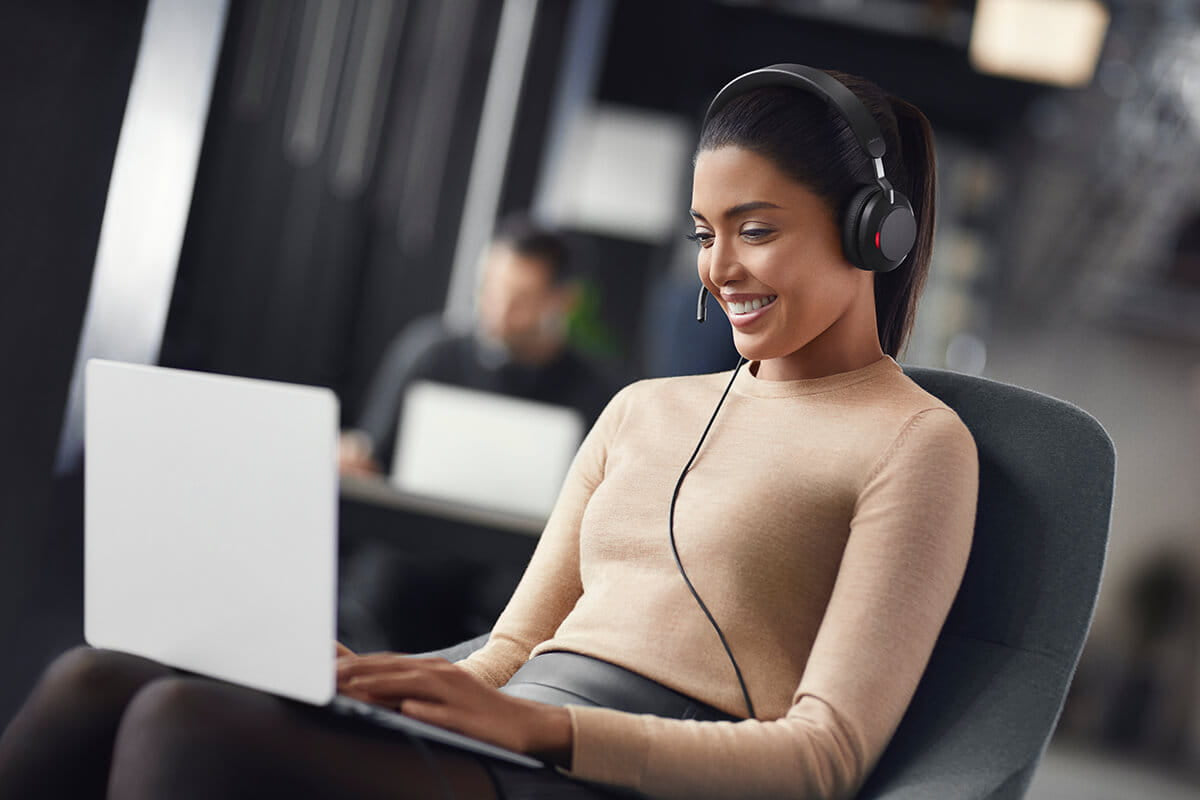 JABRA Evolve2 40 SE - UC Stereo - USB C/A - Black