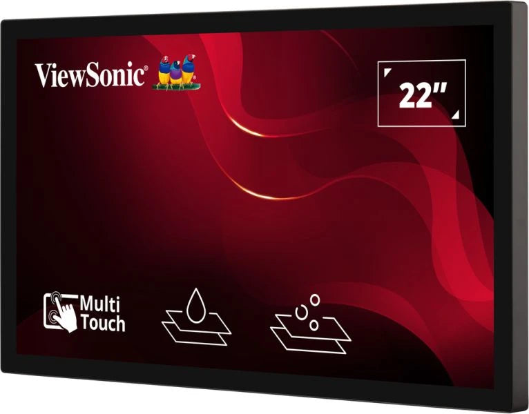VIEWSONIC Touchscreen LED open frame 22INCH Full HD 16:9 PCAP 250 nits mat glas