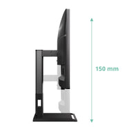 AOC P4 Series - 27 inch - Quad HD Monitor - 2560x1440 - Pivot - HAS