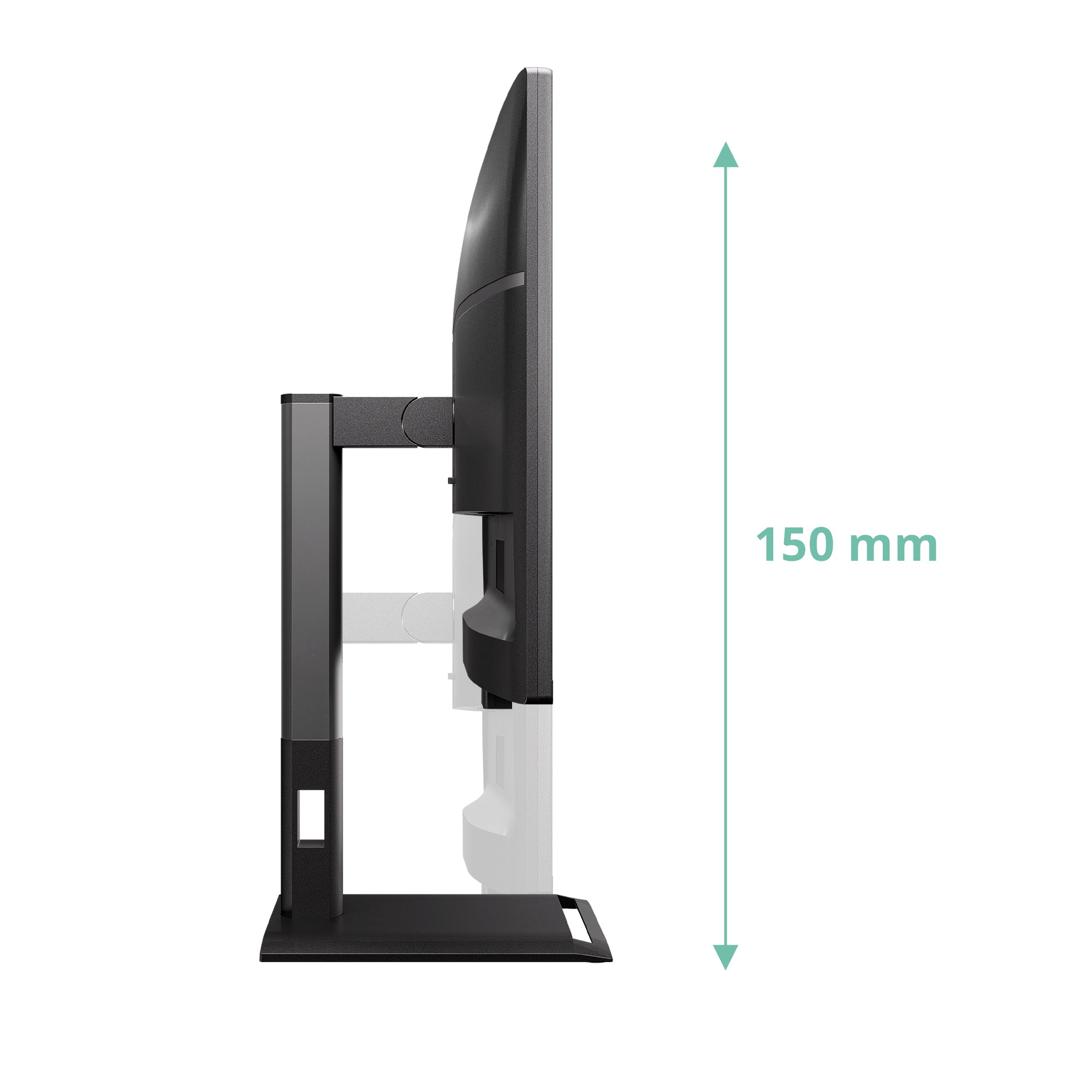 AOC P4 Series - 27 inch - Quad HD Monitor - 2560x1440 - Pivot - HAS