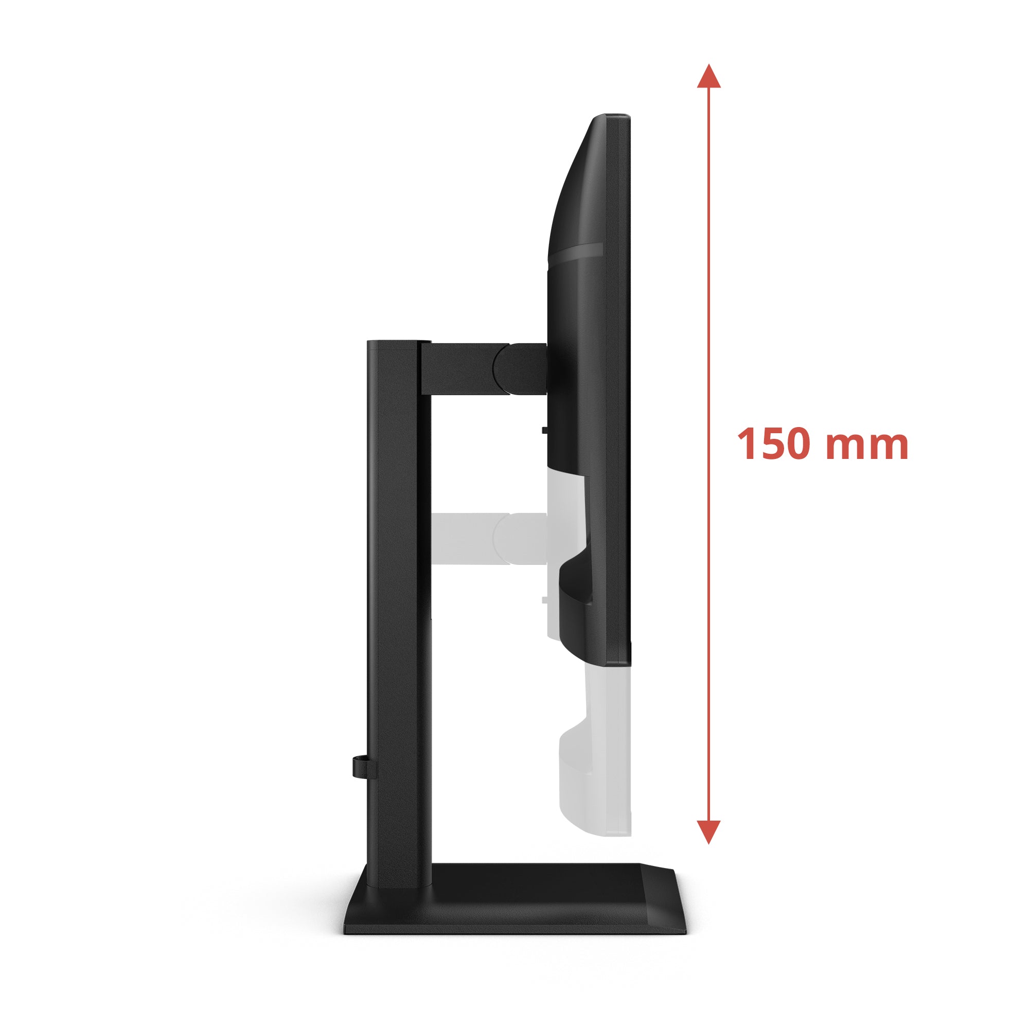 AOC E4 Series - 24 inch - Full HD IPS LED Monitor - 1920x1080 - 120hz - Pivot/HAS