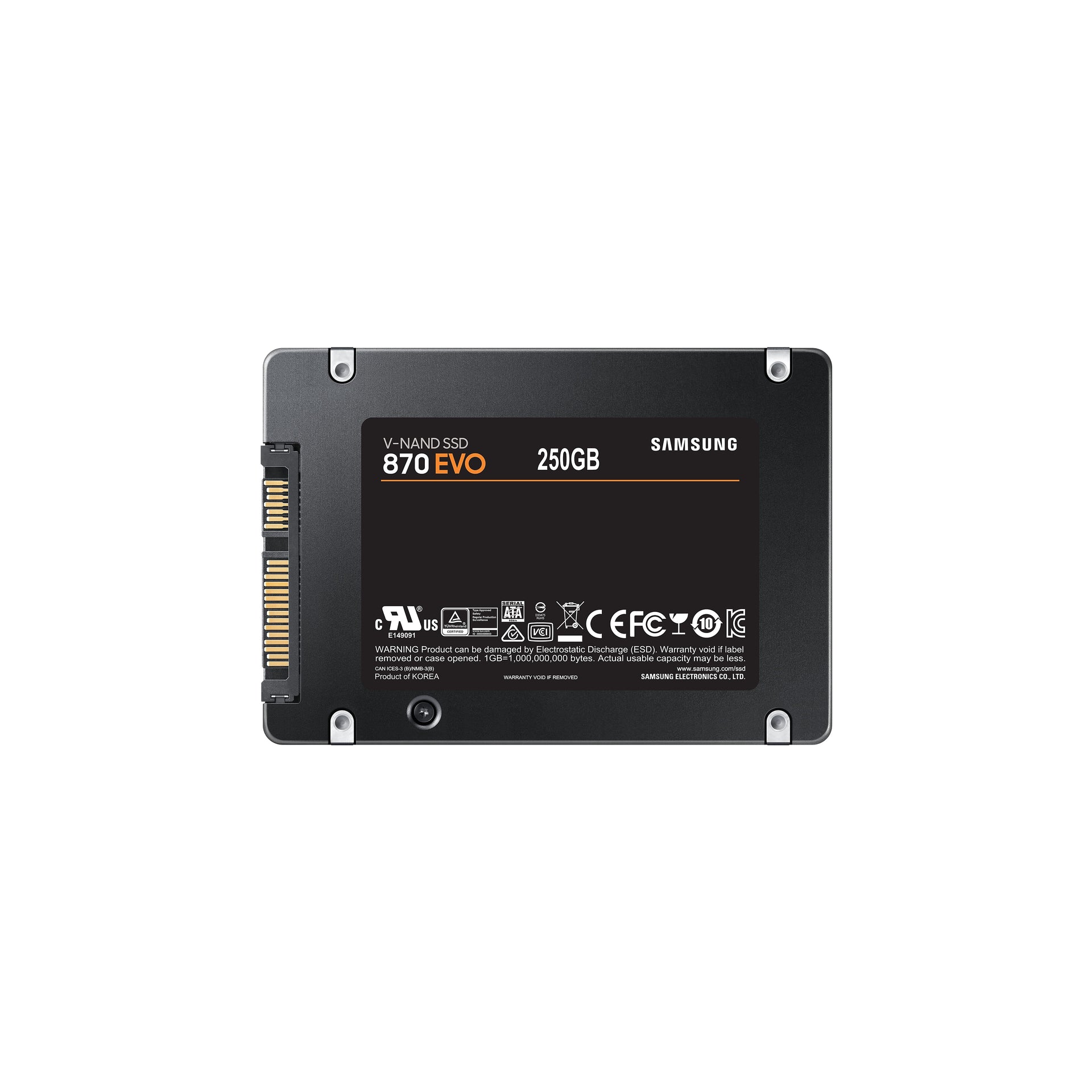 SAMSUNG 870 EVO SATA III 2.5 inch SSD 250GB