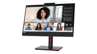LENOVO ThinkVision T24mv-30 - 24 inch - Full HD IPS LED Monitor - 1920x1080 - Pivot / HAS / RJ45 / USB-C / Webcam