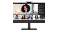 LENOVO ThinkVision T24mv-30 - 24 inch - Full HD IPS LED Monitor - 1920x1080 - Pivot / HAS / RJ45 / USB-C / Webcam