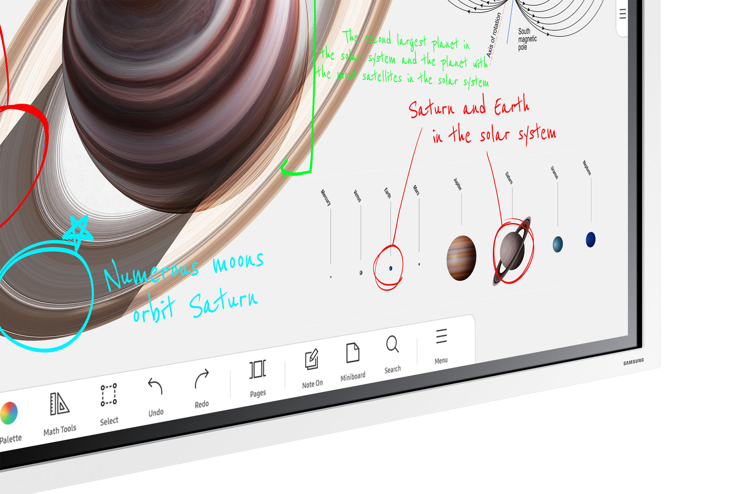 SAMSUNG WMB Series - Flip Pro - 55 inch Touch - 4K Ultra HD Interactive Display - 12/7