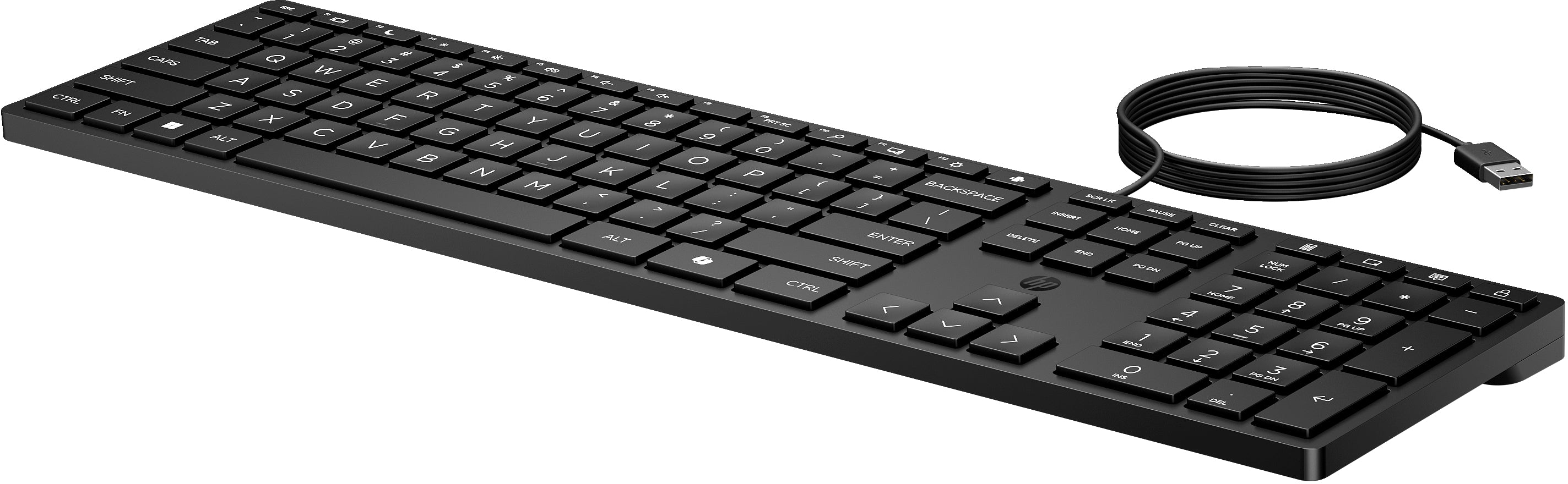 HP INC. 320K Wired Desktop Keyboard (9SR37UT) - QWERTY
