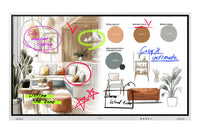 SAMSUNG WMFX Series - Flip Pro - 85 inch Touch - 4K Ultra HD Interactive Display - 12/7